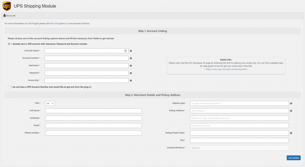 2. Accepting Terms & Conditions