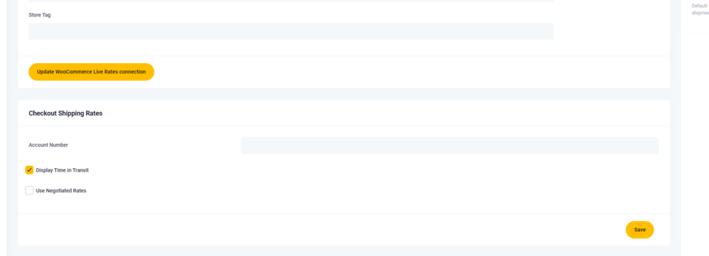 Install the UPS Live Rates plugin in WooCommerce.