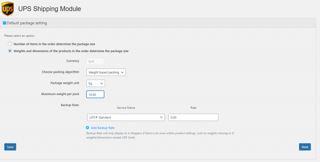 NOTE: If you have an existing UPS account number, while registering yourself on the Account page, pl
