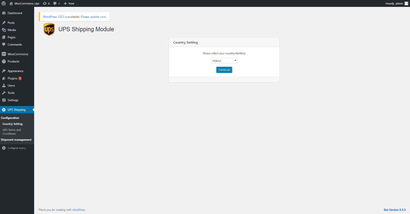 Click ‘Next’ to go to the next screen.