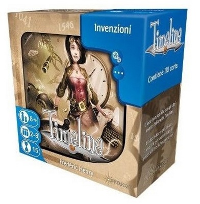 Blackrock Games CHRONI - Le grandi invenzioni - on The Go Editions Gioco da tavolo - Gioco da tavolo Storia - 1 a 6 giocatori - dai 10 anni - altri temi esistono - Imparare divertendosi