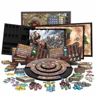 Barbarians: The Invasion 2Nd Edition - Kickstarter Version Meeples