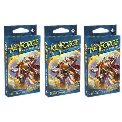 3x KEYFORGE : L'ERA DELL'ASCENSIONE MAZZO ARCONTE