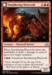 Smoldering Werewolf // Erupting Dreadwolf