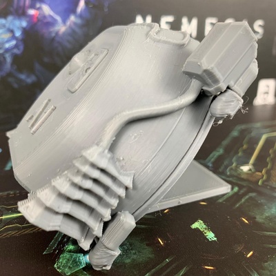 NEMESIS : 4x Set Capsule di Salvataggio Deluxe 3D Escape Pods Token Sci-fi