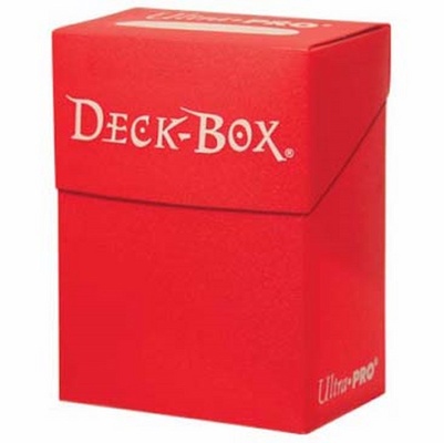 Deck Box Ultra Pro Magic STANDARD RED Rosso Porta Mazzo Scatola