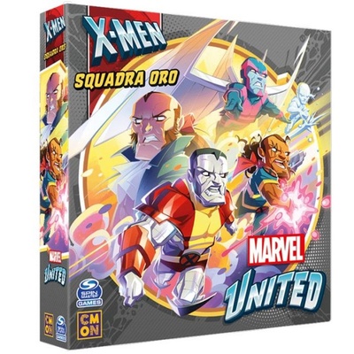 Marvel United X-Men - Bundle Base + Squadra Oro + Squadra Blu + Deadpool