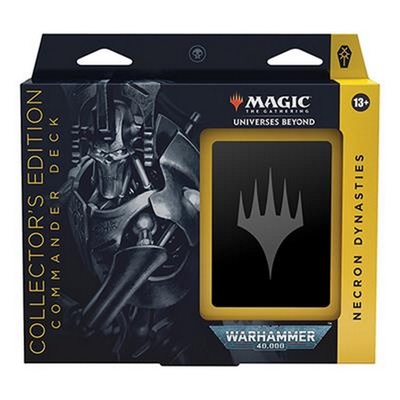 Mazzo Magic Commander WARHAMMER 40.000 NECRON DYNASTIES PREMIUM Deck  Inglese