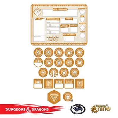 Dungeons & Dragons D&D: Set Segnalini del Monaco
