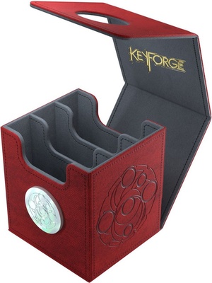 Deck Box KEYFORGE RED VAULT Porta Mazzo