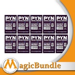 Bundle 10x packs - 100 Sleeves PYN 56x87