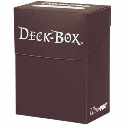 Deck Box Ultra Pro Magic STANDARD BROWN Marrone Porta Mazzo Scatola