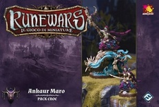 RUNEWARS IL GIOCO DI MINIATURE : ANKAUR MARO Espansione Gioco da Tavolo