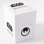 Deck Box Gamegenic Star Wars Unlimited SOFT CRATE WHITE/BLACK Porta Mazzo