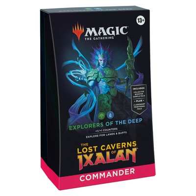 Mazzo Magic Commander THE LOST CAVERNS OF IXALAN: EXPLORERS OF THE DEEP Deck Inglese