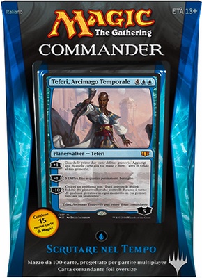 Mazzo Magic Commander 2014 SCRUTARE NEL TEMPO Italiano