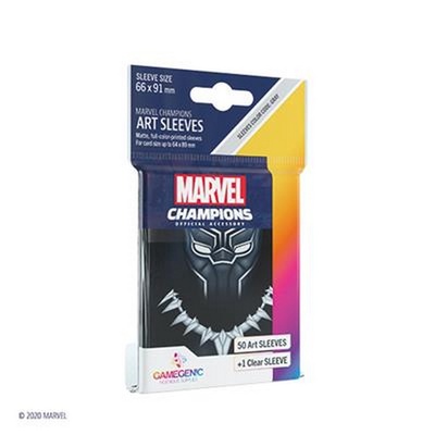 Bustine Marvel Champions - LCG Gamegenic 50 (BLACK PANTHER)