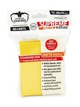 80 Supreme Sleeves Ultimate Guard Magic MATTE YELLOW Bustine Protettive GIALLO