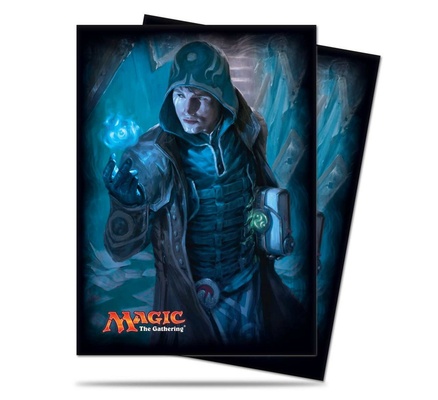 80 Deck Protector Sleeves Ultra Pro Magic JACE UNRAVELER OF SECRETS V2 Shadow of Innistrad