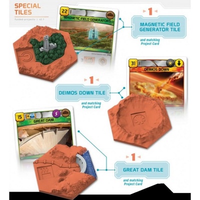Terraforming Mars Big Box + 3D Tiles