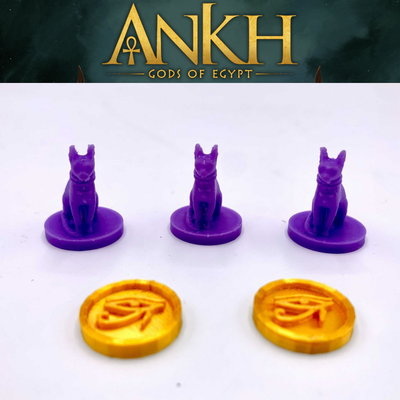 Ankh: BUNDLE 3 Espansioni + Sfingi e Gatti 3D