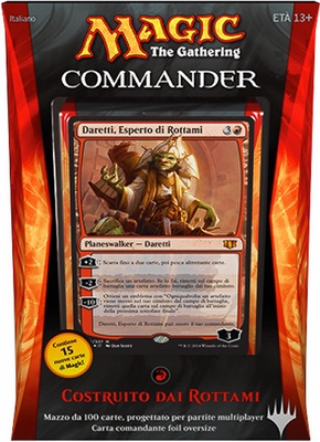 Mazzo Magic Commander 2014 COSTRUITO DAI ROTTAMI