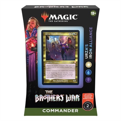 Mazzo Magic Commander BROTHERS' WAR URZA'S IRON ALLIANCE Deck Inglese