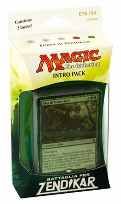 Intro Pack Magic Battaglia per Zendikar FURIA DI ZENDIKAR Mazzo Deck Italiano BFZ