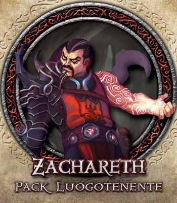 DESCENT Pack Luogotenente : Zachareth Miniatura Gioco da Tavolo in Italiano