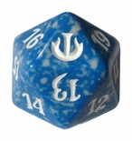 Magic SPINDOWN Dice d20 JOU Blue Blue Dado Segna Punti Life Counter