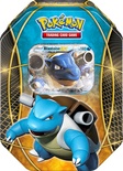 Pokemon Tin da collezione Trio del Potere Blastoise EX Mazzo Deck Box Metallo