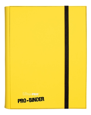 Album 9 tasche Ultra PRO Magic PRO BINDER YELLOW Giallo Raccoglitore 20 Pagine