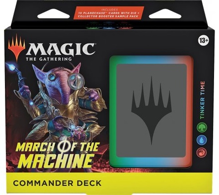 Mazzo Magic Commander MARCH OF THE MACHINE TINKER TIME Deck Inglese