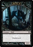 [Wolf Token] (Black)