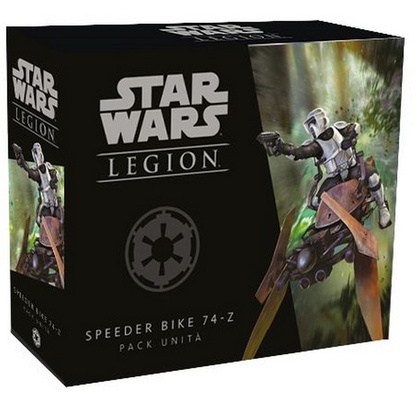 STAR WARS LEGION : SPEEDER BIKE 74-Z Gioco di Miniature