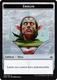 Nissa, Who Shakes the World Emblem