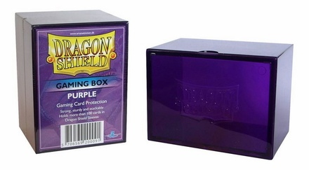 Gaming Box Dragon Shield Magic PURPLE Viola Porta Mazzo Scatola 100 Carte