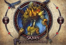 DESCENT Pack Luogotenente : SKARN Miniatura Gioco da Tavolo in Italiano Mini Luogotenenti