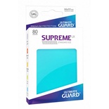 80 Sleeves Ultimate Guard SUPREME UX STANDARD Aquamarine Bustine Protettive Acquamarina