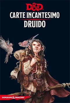 D&D 5ED : CARTE INCANTESIMO DRUIDO Accessorio Gioco di Ruolo