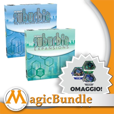 Suburbia Seconda Edizione: BUNDLE Base + Espansioni + Promo Omaggio