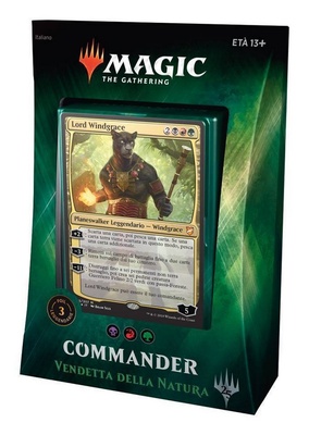 Mazzo Magic Commander 2018 VENDETTA DELLA NATURA Deck C18 Italiano | Mazzo  