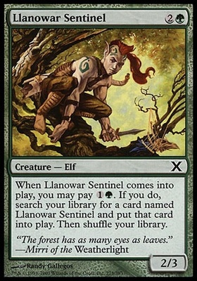 Llanowar Sentinel