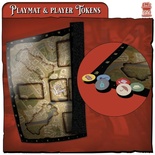 Chamber of Wonders: Playmat in Neoprene + Token in Legno