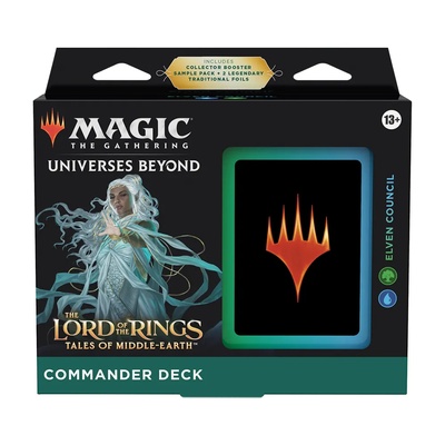 Mazzo Magic Commander TALES OF MIDDLE EARTH ELVEN COUNCIL Deck Inglese