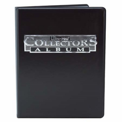 Album COLLECTORS PORTFOLIO BLACK Nero Raccoglitore 9 Tasche 10 Pagine Ultra Pro 