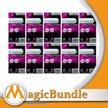 Bundle 10x packs - 100 Sleeves Sapphire TAROT 61x112