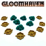 Gloomhaven: 14x Set Token Trappole 3D