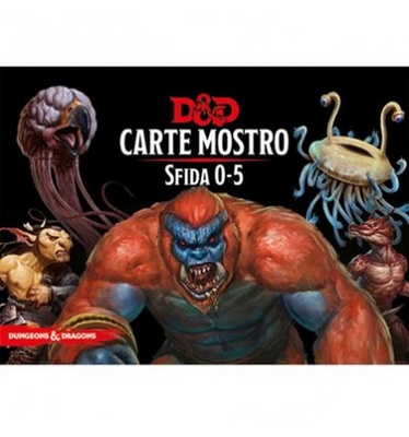 Dungeons & Dragons D&D: Carte Mostro Sfida 0-5