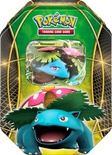 Pokemon Tin da collezione Trio del Potere Venusaur EX Mazzo Deck Box Metallo